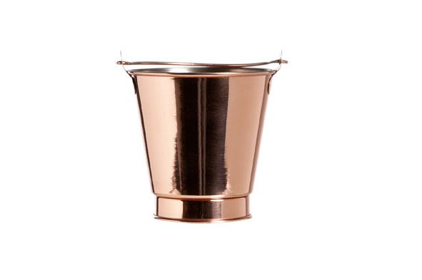 Fritteneimer Kupfer 10 x 10cm